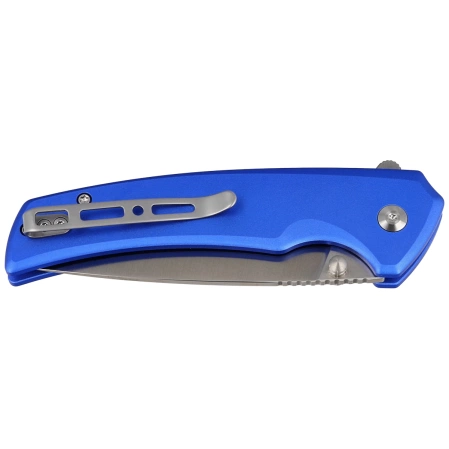 Nóż składany Sencut Serene Bright Blue Aluminium, Satin D2 (S21022B-4)