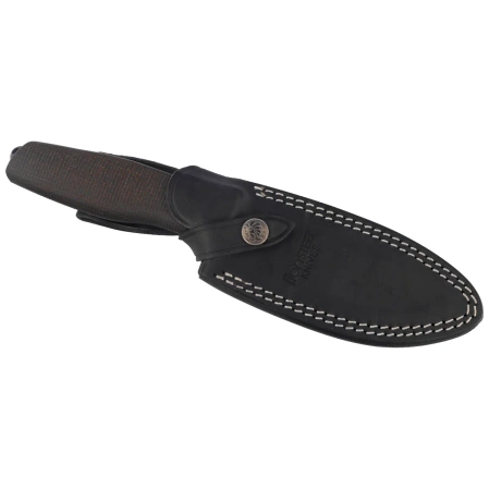 Nóż LionSteel Acha Green Burlap Micarta, Black Stonewashed M390 by Molletta (AH B BLG)