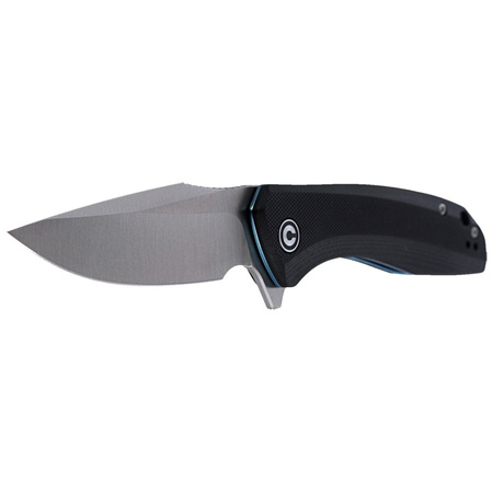 CIVIVI Knife Baklash Black G10, Satin Finish (C801C)