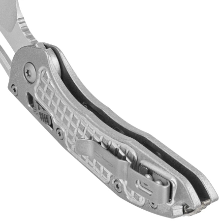 Microtech Marfione Select Stitch Ram-Lok S/E Knife Frag Titanium, Stonewashed M390MK by Borka Blades and Tony Marfione (169RL-10FRMS1)