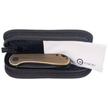 CIVIVI Knife Elementum Flipper Black Brass, Black Stonewashed (C907T-A)