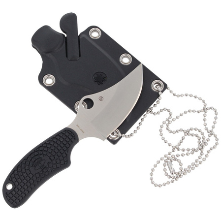 Spyderco ARK FRN Black H-2 PlainEdge Knife (FB35PBK)