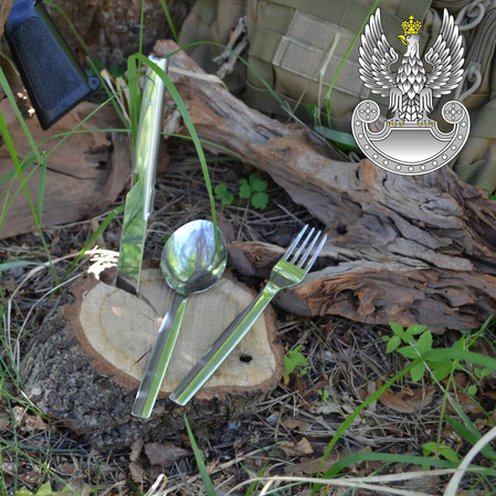 Original cutlery kit of Polish Army Of interest to a collector NZB-WP