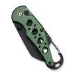 Nóż składany Civivi Pragma Green Aluminium, Black Stonewashed Nitro-V (C23062B-3)