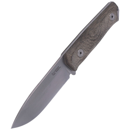Nóż LionSteel Bushcraft Green Micarta, Stone Washed Sleipner by Molletta (B41 CVG)