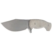 Nóż Fox Eastwood Tiger OD Green Canvas Micarta, Stonewashed Niolox by Gudy Van Poppel (FX-106 MIOD)