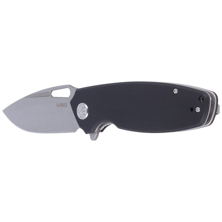 Nóż Kubey Knife Tityus, Black G10, Bead Blasted D2 (KU322A)