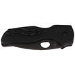 Spyderco Lil' Native G-10 Black/Black Blade Compression Lock Plain (C230GPBBK)