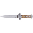 Frank Beltrame Bayonet Honey Horn 23cm switchblade (FB 23/48B)