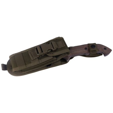 FOX Tracker Meskwaki Folding Knife, Green Micarta (FX-500)