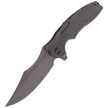 Nóż składany WE Knife Chimera Gray Titanium, Bead Blast, Stonewashed CPM S35VN (814B)