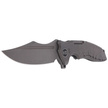 Nóż składany WE Knife Chimera Gray Titanium, Bead Blast, Stonewashed CPM S35VN (814B)