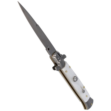 Frank Beltrame Automatic Knife Bayonet Pearl 23cm (FB 23/36B)