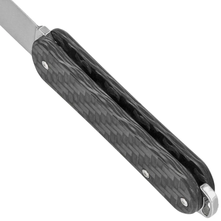 Fox Vulpis Carbon Fiber 3K, Polished M390 Pocket Knife (FX-VP108 CF)