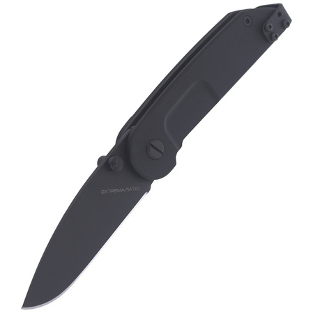 Extrema Ratio BF1 CD Black Aluminum Knife, Black MIL-C N690 (04.1000.0143/BLK)
