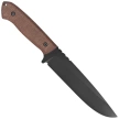 Nóż Za-Pas Expendable Brown Micarta, Black Cerakote NMV (EX-CE-M-BR)