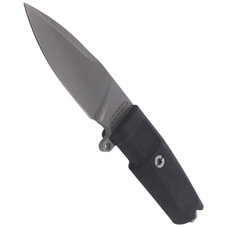Nóż Extrema Ratio Shrapnel OG Black Forprene, Stone Washed N690 (04.1000.0160/SW)