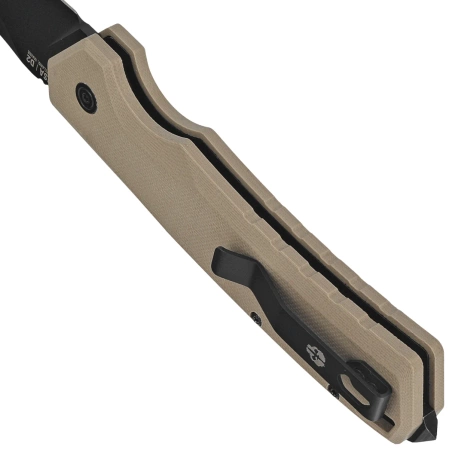 Nóż automatyczny Tekto A3 Delta D/P Desert G10, Black D2