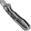 Nóż składany Remette RT-Saker Falcon Gray Titanium/Carbon Fiber, Satin S45VN (ASTP-3)
