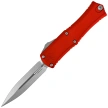Microtech Hera II D/E OTF Knife Red Aluminum, Stonewashed M390MK by Tony Marfione (1702M-10RD)