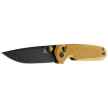 Nóż składany Bestechman Velix Yellow G10, Black PVD 14C28N by Ostap Hel (BMK07E)