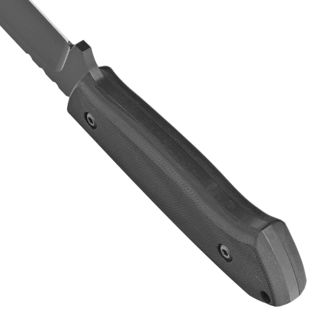 Za-Pas Knife Ultra Outdoor Black G10, Stonewash NMV (UO-CE-G10-BL)