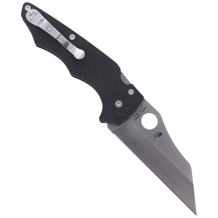 Nóż składany Spyderco YoJumbo Black G10, Satin CPM S30V by Michael Janich (C253GP)