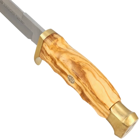 Muela Ranger-14OL Olive Wood, Satin X50CrMoV15 knife