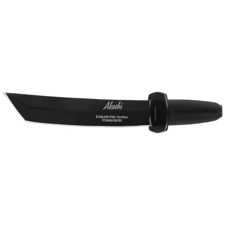 Nóż Tokisu Akechi Black Rubber, Black Titaniun 7Cr17Mov (32697)