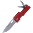 Maserin D-Dut Red Aluminum, Stonewashed 440C by Bonus Knife/Multi-Tool (214/R)
