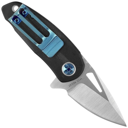 Tokisu Money Clip Knife Carbon Fiber/Black G10, Satin 7Cr17Mov (18684)