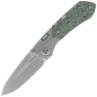 Nóż składany Remette RT-Meteor Gray Titanium/Toxic Storm Carbon Fiber, Pearlescent M390 (RTPT-C )