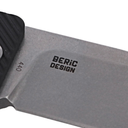 Nóż BlackFox B.key Black Aluminium, Stone Washed by Beric Design (BF-750)