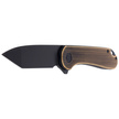 CIVIVI Knife Elementum Flipper Black Brass, Black Stonewashed (C907T-A)