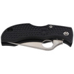 Spyderco Manbug Lightweight Black PlainEdge Knife (MBKP)