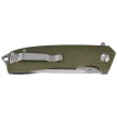 Nóż składany Bestech Lion Army Green G10, Stonewashed/Satin D2 (BG01B)