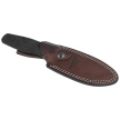 LionSteel Acha Black Burlap Micarta, Satin M390 by Molletta (AH BLB)