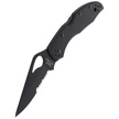 Spyderco Byrd Meadowlark 2 Stainless Black Blade, Combination (BY04BKPS2)