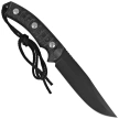 Muela Predator-14N Knife Black Micarta, Black PTFE X50CrMoV15
