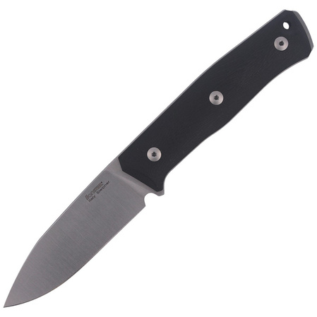 LionSteel Bushcraft G10 Black / Fixed Satin Blade (B35 GBK)