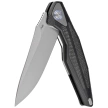 Nóż składany RikeKnife Tulay Integral Black G10/Carbon Fiber, Satin 154CM (RK-TULAY-B/CF)