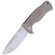 LionSteel SR11 Bronze Titanium, Satin Sleipner by Molletta Knife (SR11 B)