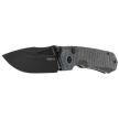 Nóż składany Remette Rhino MC319B Black Micarta, Black Titanium 14C28N