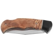 Herbertz CJH Knife Burl Wood, Satin 420 (337612)