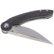 Nóż składany Bestech Irida Carbon Fiber / Black G10, Satin 14C28N by Kombou (BG25D)