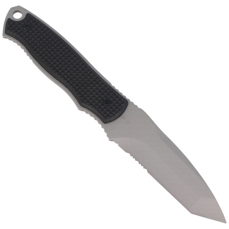 Herbertz CJH Neck Knife Black ABS Knife, Satin 420 (103407)