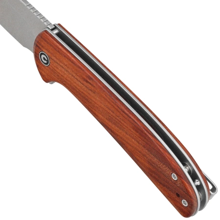 Civivi Primitrox Guibourtia Wood, Satin Nitro-V Knife (C23005A-3)