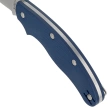 Spyderco UK Penknife Knife Cobalt Blue G10, Satin CPM SPY27 by Sal Glesser (C94GPCBL)