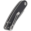 Kubey Knife Momentum Black G10, Bead Blasted AUS-10 by Sherif Manganas (KU344H)