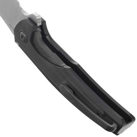 Nóż składany Reate Jack Jr. Black Aluminium, Satin S30V (Jack Jr. BKAL SAT BKAL)